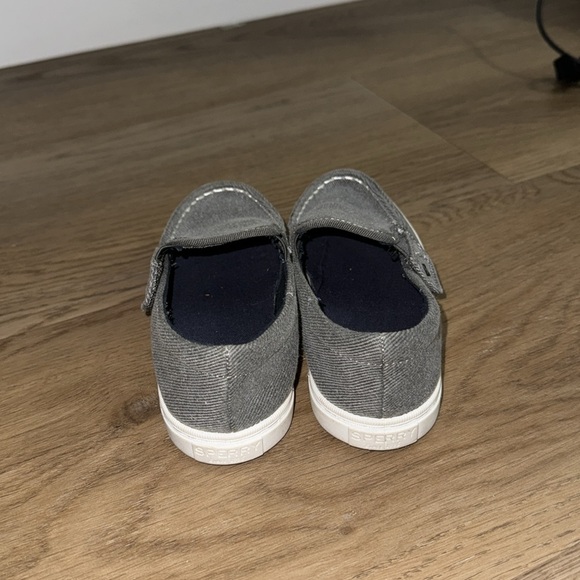 Kids Sperry Grey Loafer 11 - Picture 4 of 6